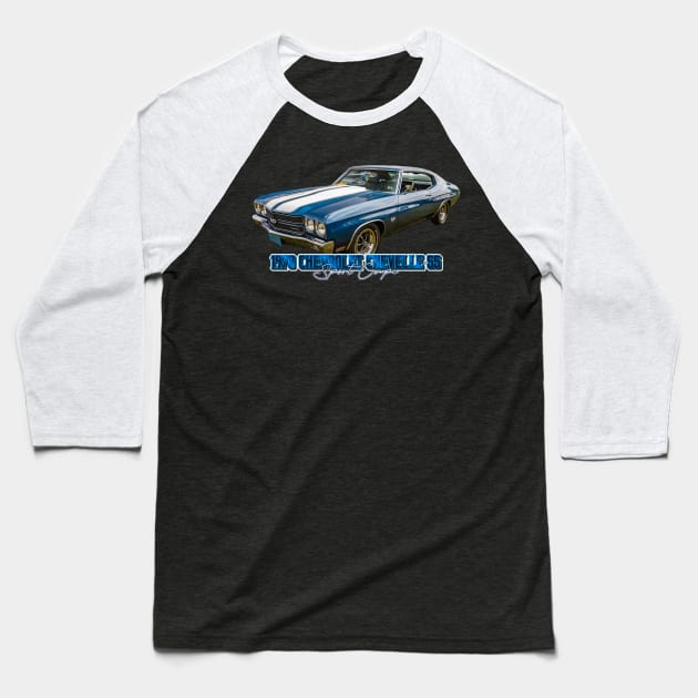 1970 Chevrolet Chevelle SS Sport Coupe Baseball T-Shirt by Gestalt Imagery